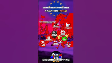 did your country steal a tank #europe #history #map #mapping #mapper
