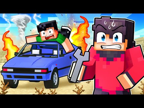 Surviving a DUSTY TRIP in Minecraft!