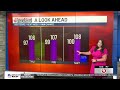 Heat advisories in effect for Wednesday... Tori Alvarado's First Alert Weather Forecast 8/12/26