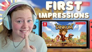 I'm Trying Dinkum For The First Time Ever On Nintendo Switch...