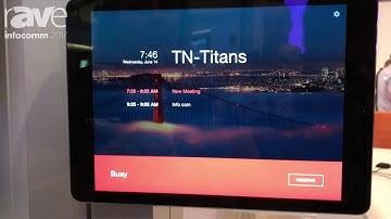 InfoComm 2017: Zoom Demonstrates Scheduling Display