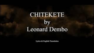 Chitekete (Lyrics with English Translation)