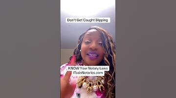 How to Avoid Illegal Notarizations #notary