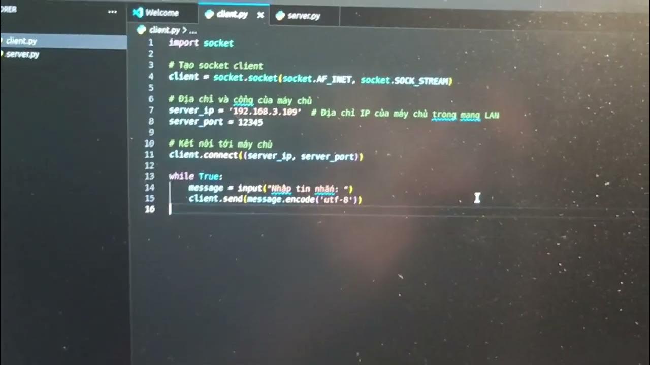 Hướng dẫn chi tiết tạo app chat trên mạng LAN bằng python |How to ...