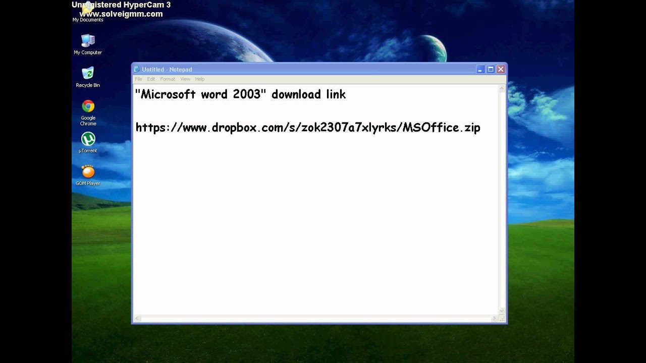 down load microsoft word 2003