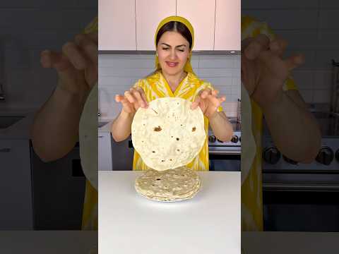 Full video 👆🏻 Very quick and tasty recipe for lavash, tortillas with only 4 ingredients