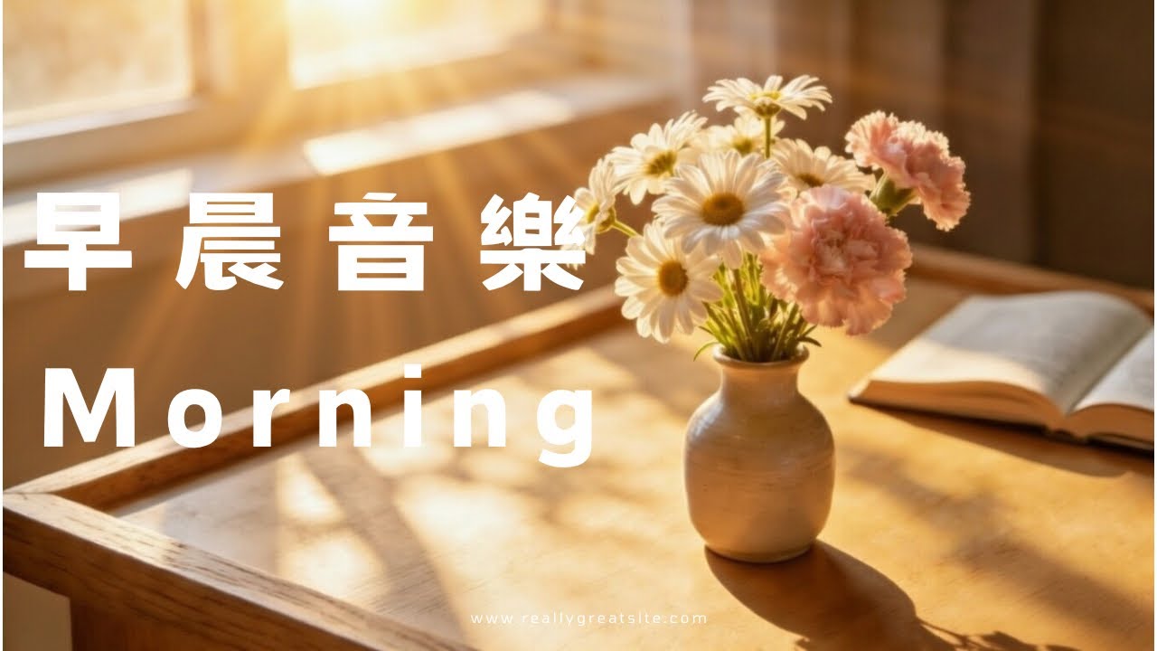 「1小時早晨鋼琴音樂｜溫柔喚醒感官｜專注工作讀書｜放鬆療癒背景音樂｜無廣告水晶音樂」