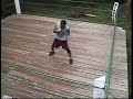 Boxing: Home Made Outdoor Gym ! ! !