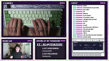 KBD67 Lite (Techno Violet Switches + Tape Mod) Type Test #yinstreams