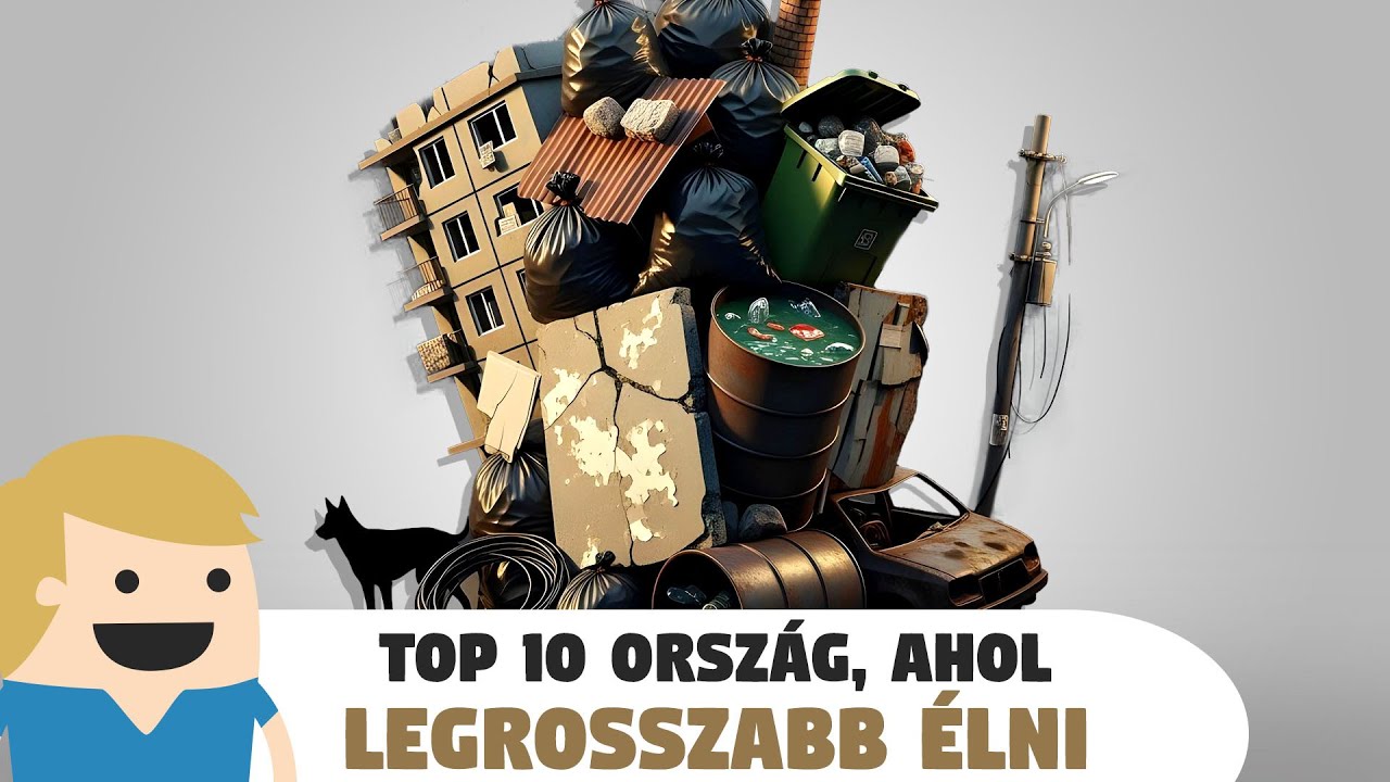 Top 10 ország ahol a legrosszabb élni a világon!