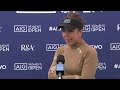 Georgia Hall · Round 4 · Interview · 2023 AIG Women's Open