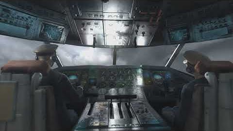 Metro: Last Light Redux — Airplane Crash Flashback (RU)