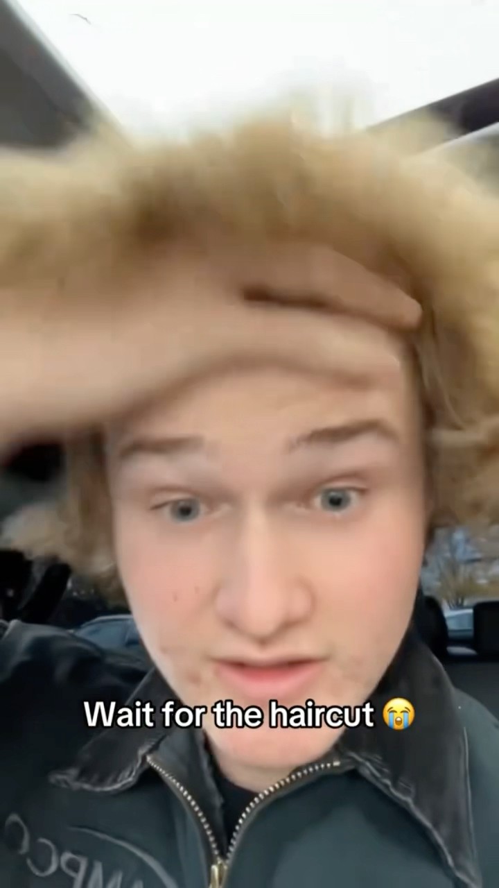 His reaction. ??