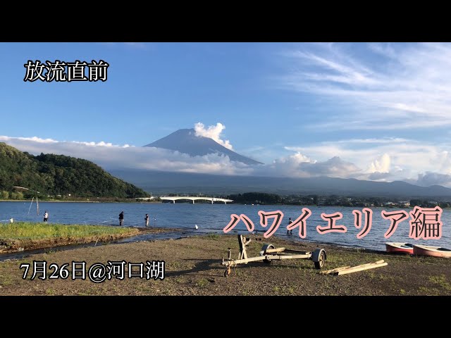 河口湖バス釣り〜7月26日ハワイエリア編【河口湖バス釣り】 - YouTube