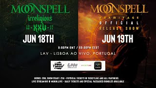 Watch Moonspell: Official Hermitage Launch Show Trailer
