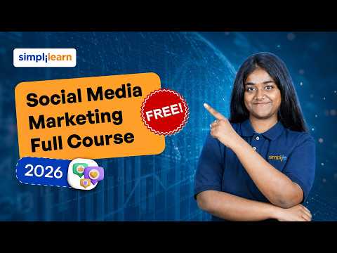 Social Media Marketing Full Course 2027 | Social Media Marketing Tutorial For Beginners |Simplilearn