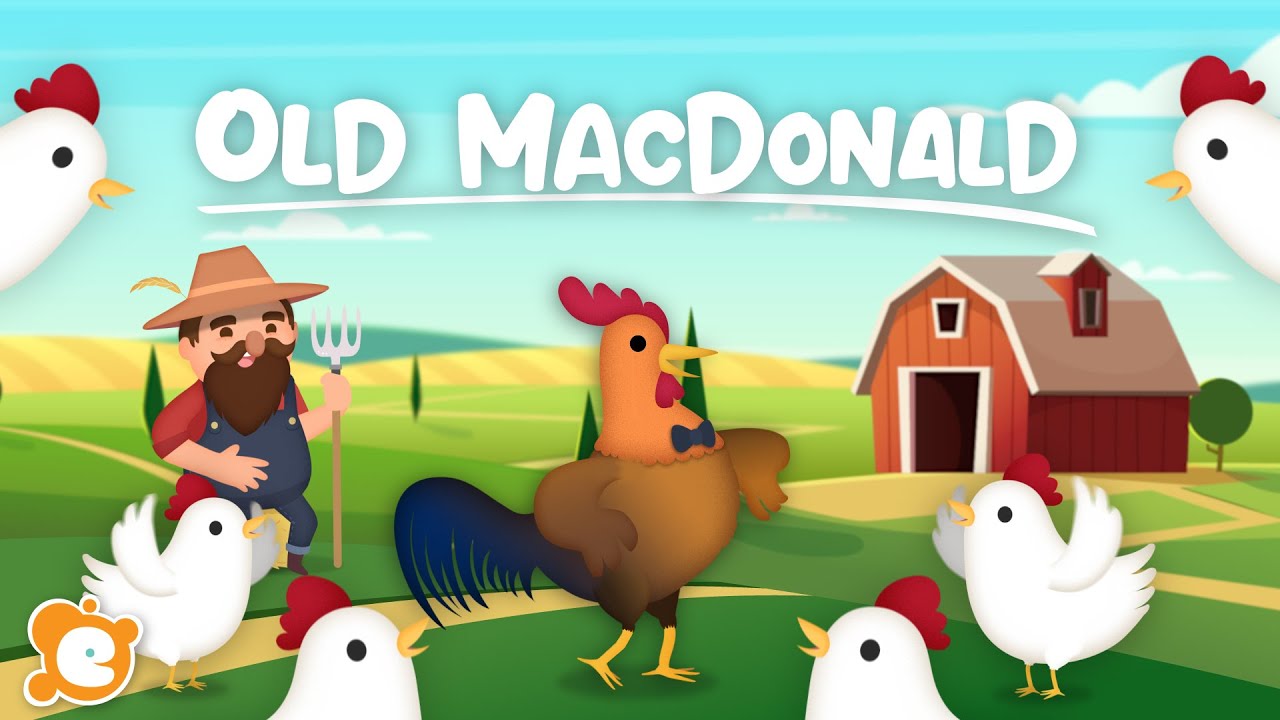 Old MacDonald HAS A Farm - by ELF Learning - YouTube