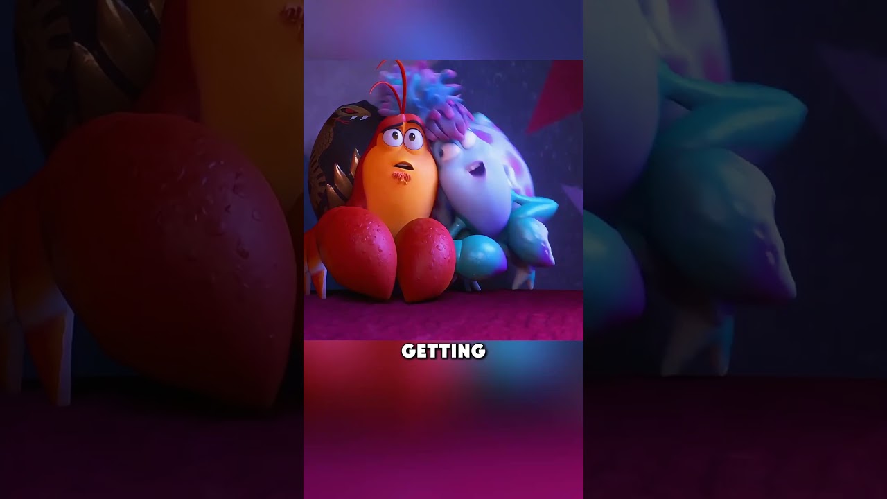 Do you know how hermit crabs ride roller‑coasters? #shorts #cartoon #movie