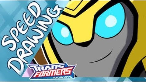 Speedpaint | Transformers Animated - "Hanging with Bee and Blurr!"