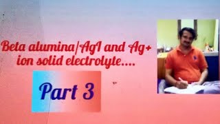 Class..9... conduction in AgI/Ag+ ion solid electrolyte....