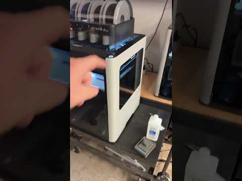 3-D printers need a reasonably stable base, mostly, sometimes OK maybe not. #fdmprinter #bambulab