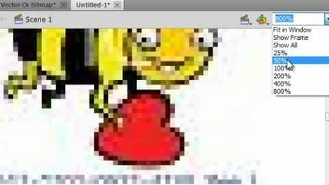 Flash From Scratch Tutorial 3 Vectors Or Bitmaps.avi