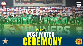 Ending Ceremony | Pakistan vs Sri Lanka | Match 03 | T20I Series 2026 | PCB | M9P1H