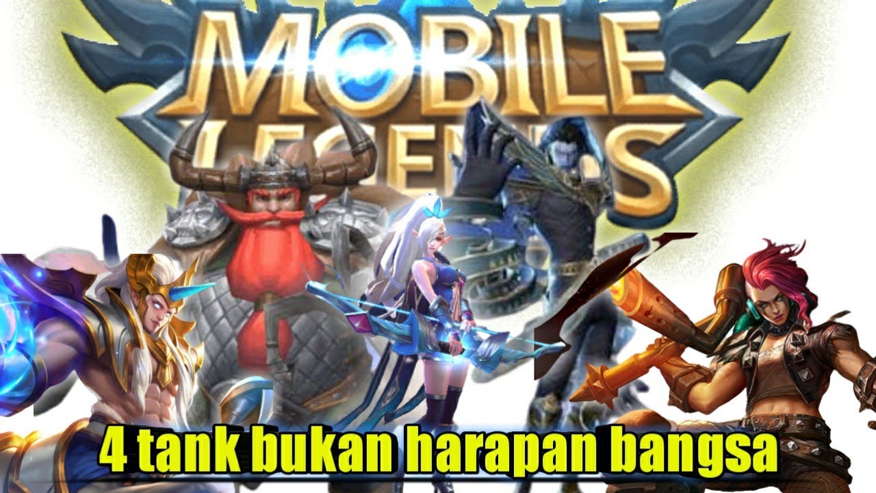 Meta 4 TANK + 1 MARKSMAN - Mobile Legends