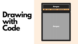 Draw a guitar amplifier with code. No coding skills required!