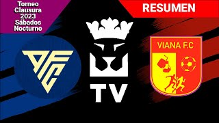 Amnezia FC (1) - (1) Viana FC | Resumen