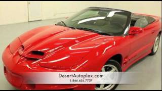 2000 Pontiac Firebird Trans Am Convertible WS-6 10K Miles Like New!! - Desert Autoplex