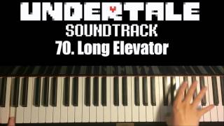 Undertale OST - 70. Long Elevator (Piano Cover & Tutorial)