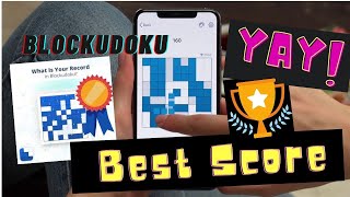 Trick to score 1058points BlockuDoku screenshot 4