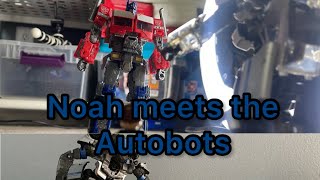 Transformers Stop Motion Rise of the Beasts Noah meets the Autobots Scene