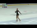 Katerina HANUSOVA (CZE) | Junior Women Free Skating | Budapest 2023 | #JGPFigure