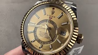 Rolex Sky Dweller Jubilee Bracelet 326933 Rolex Watch Review