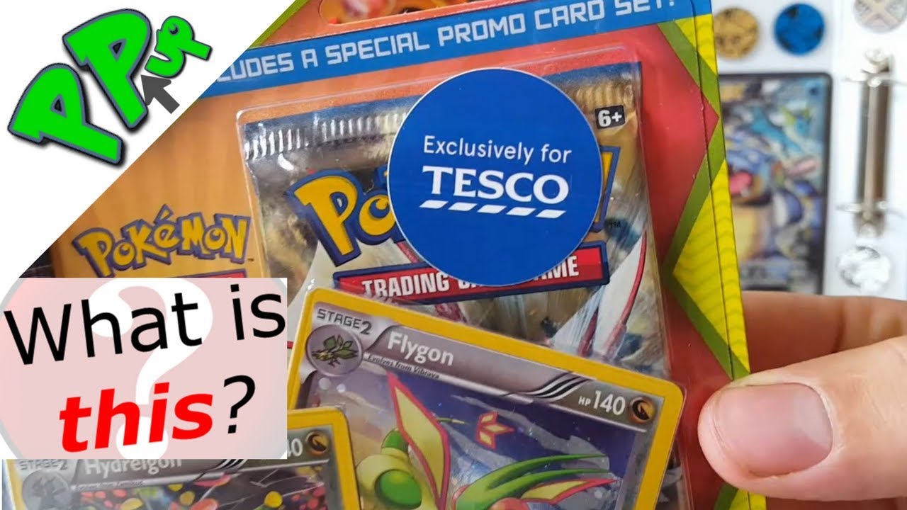 WHAT IS THIS? Tesco exclusive Pokemon product! YouTube