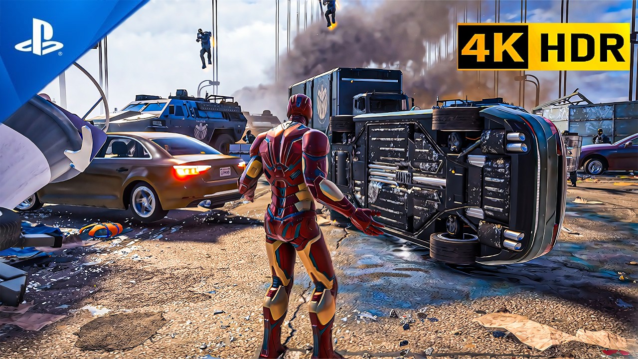 PS5 PRO Marvel's Avengers   Ironman, Thor and Hulk Gameplay  ULTRA Realistic Graphics