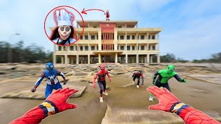 5 Spider-Man Bros Face Chef Serbian Dancing In Abandoned Beach Restaurant Action Pov