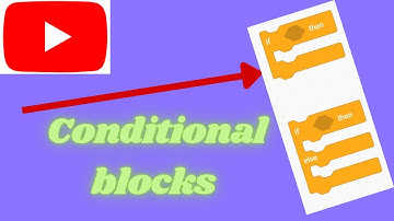 Conditional blocks// if then and if then else blocks