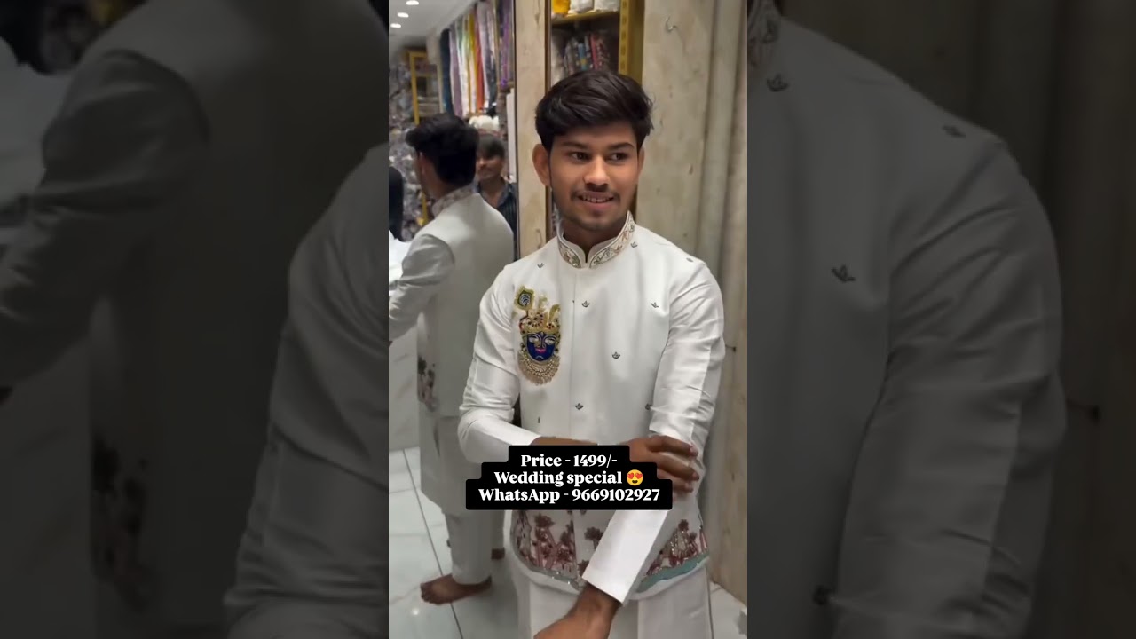 Majestic Heritage: Designer Rajwadi Sherwani for the Modern Groom | The Groom Tailors 