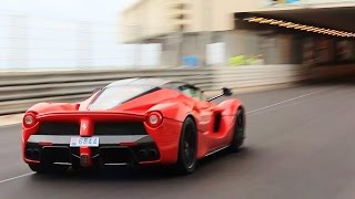 I recorded in monaco one of the stunning ferrari laferrari that are
present there. only limited to 499 pieces "says ferrari", it features
a hybrid powertrain...