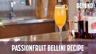 Passionfruit Bellini | Beyond the Bean Masterclass