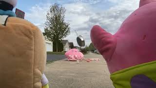 Patrick And Spongebob, Patrick Uses A Boomerang