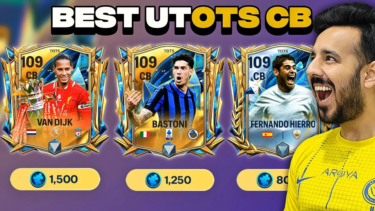 BEST UTOTS CB ! UTOTS Van Dijk vs Bastoni vs Fernando Hierro ? 🔥