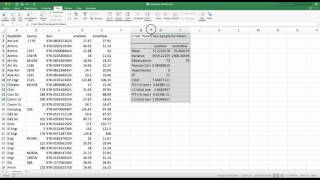 Paired T Test with Data Analysis Toolpack