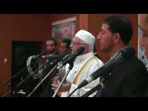 المنشد أبو محمود أمين الترميذي ينشد في مواله لمدينة سبدو