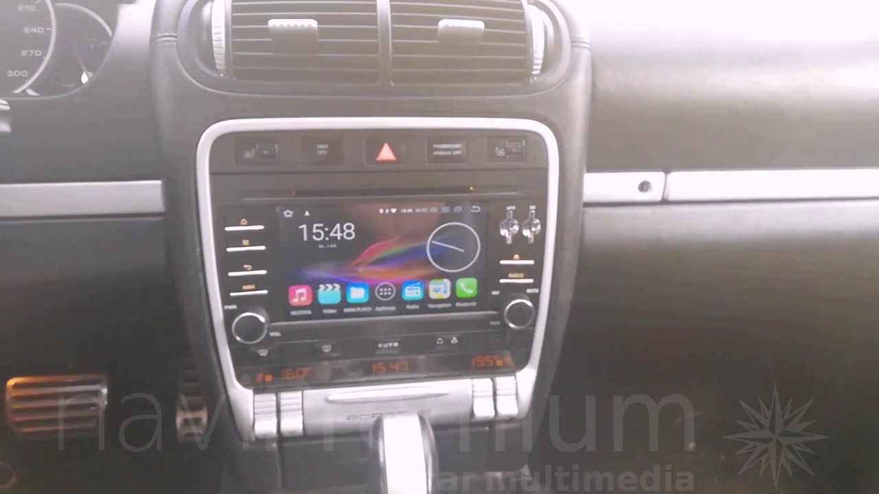 Radio Nawigacja Gps Porsche Cayenne Android 8.0 Navipremium Gps Dvd - Youtube