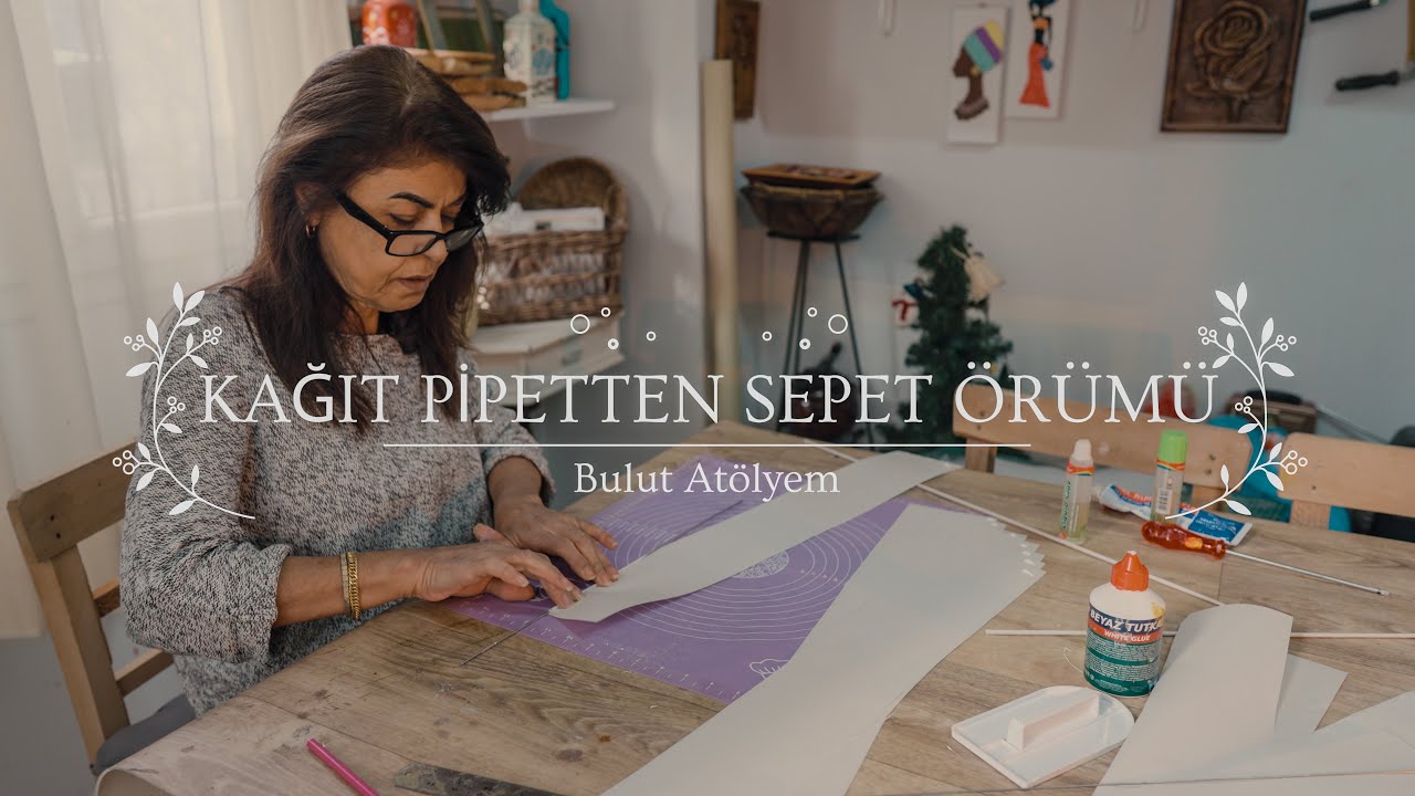 Kağıt Pipet Nasıl Sarılır 4. Bölüm
