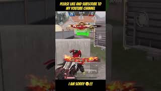 I am sorry Babu - BGMI Unfortunate Gameplay 😢 #bgmi #battleroyalegame #shortsfeed #shorts #viral